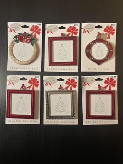 Christmas Ornament Frames (6x$18)