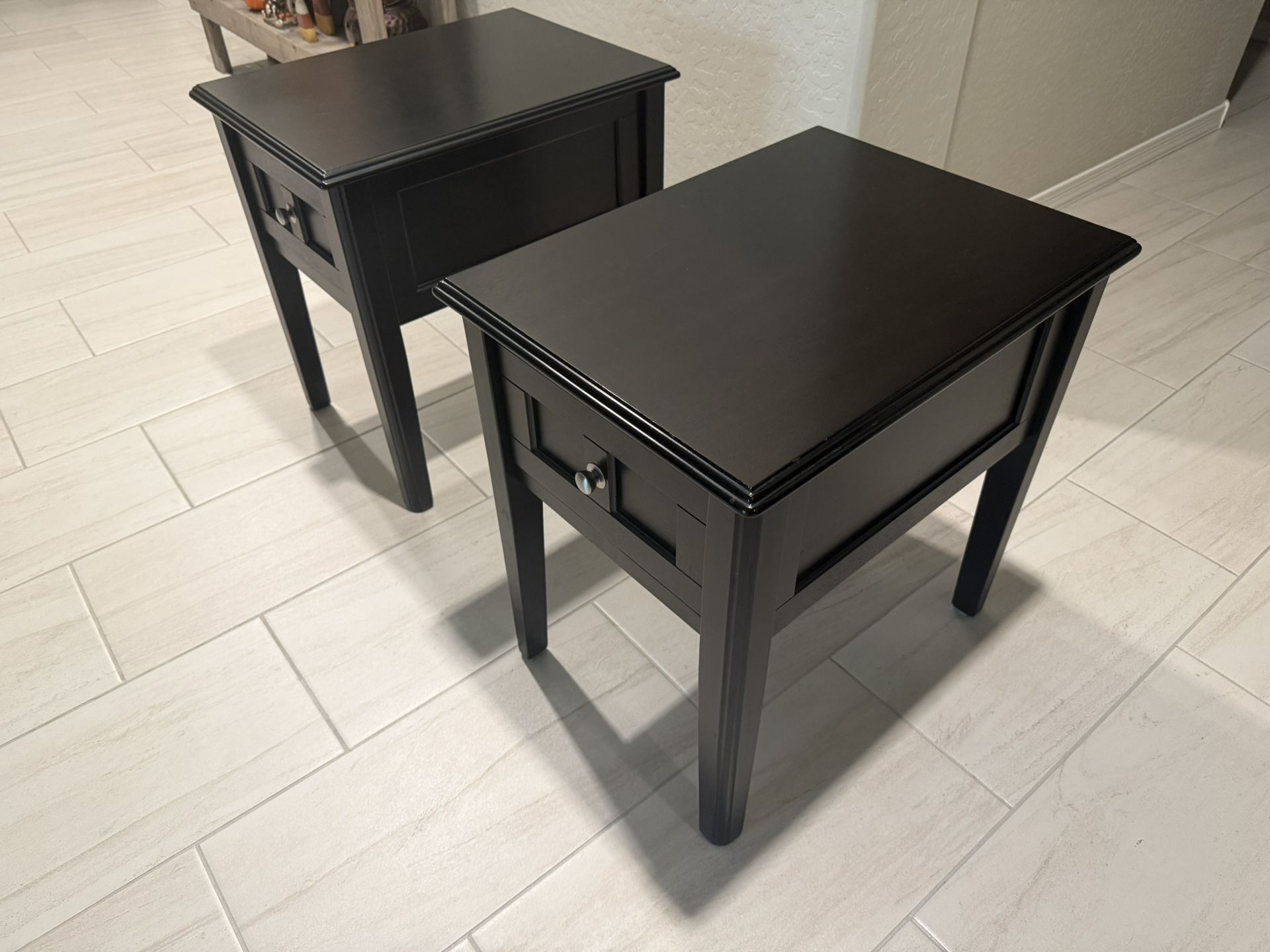 End Table Pair
