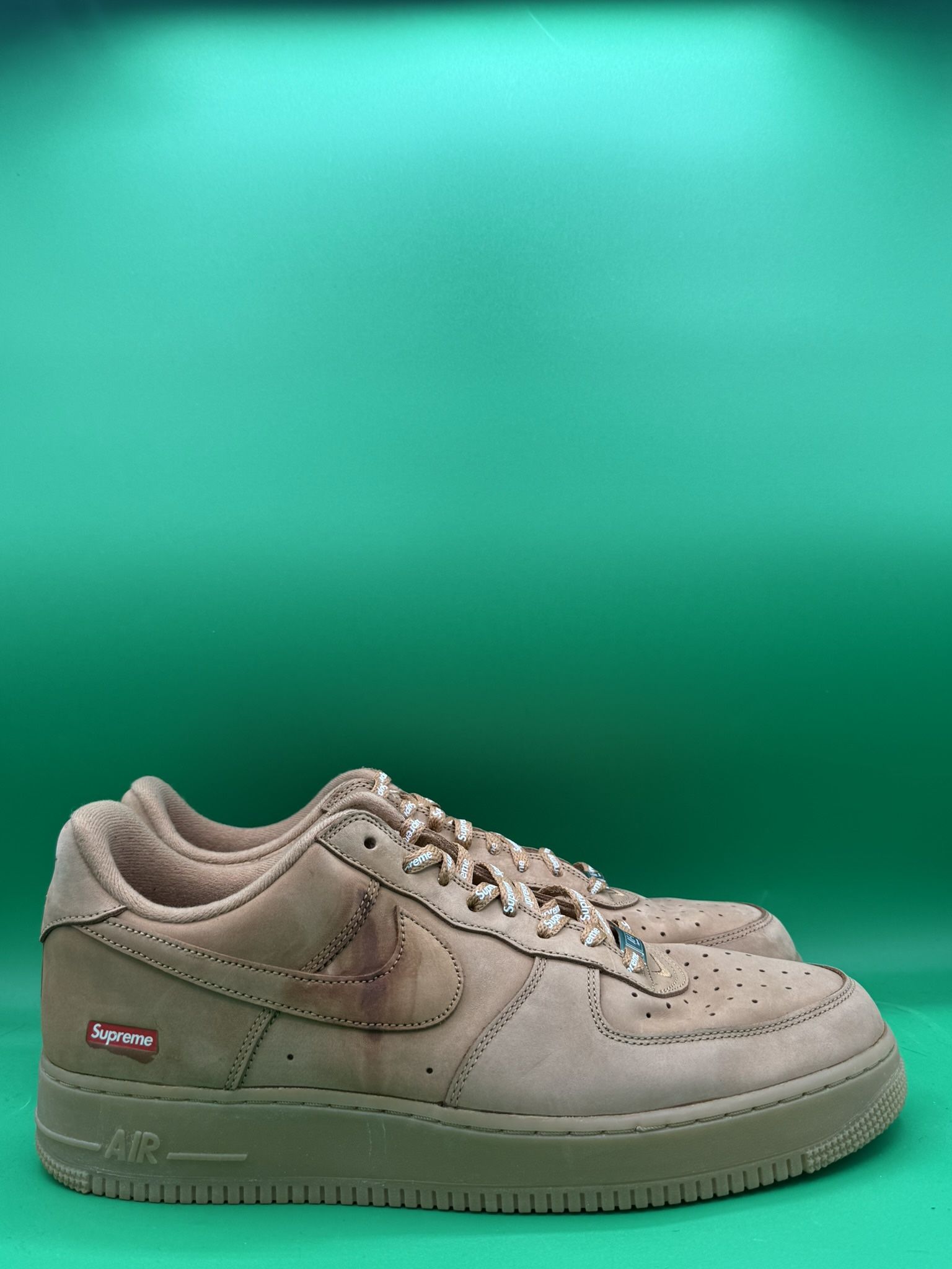 Nike Supreme AF1 “Wheat” Size 13 OG Box