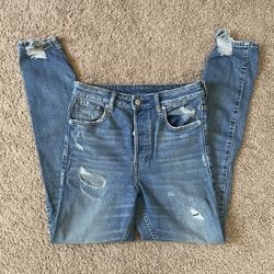 H&M Distressed Skinny Jeans Size 28