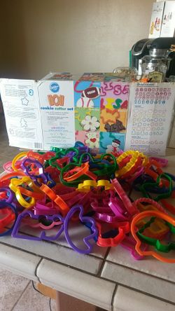 Cookie cutter set 101 pieces