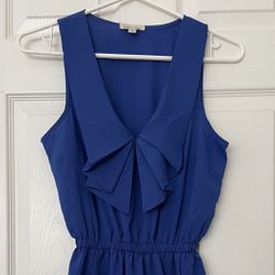 Royal Blue Mini Dress Size XS