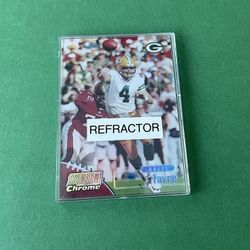 1998 Brett Favre Stadium Club Chrome Refractors #SCC20