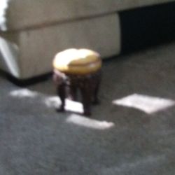 Cute foot stool for decoration only