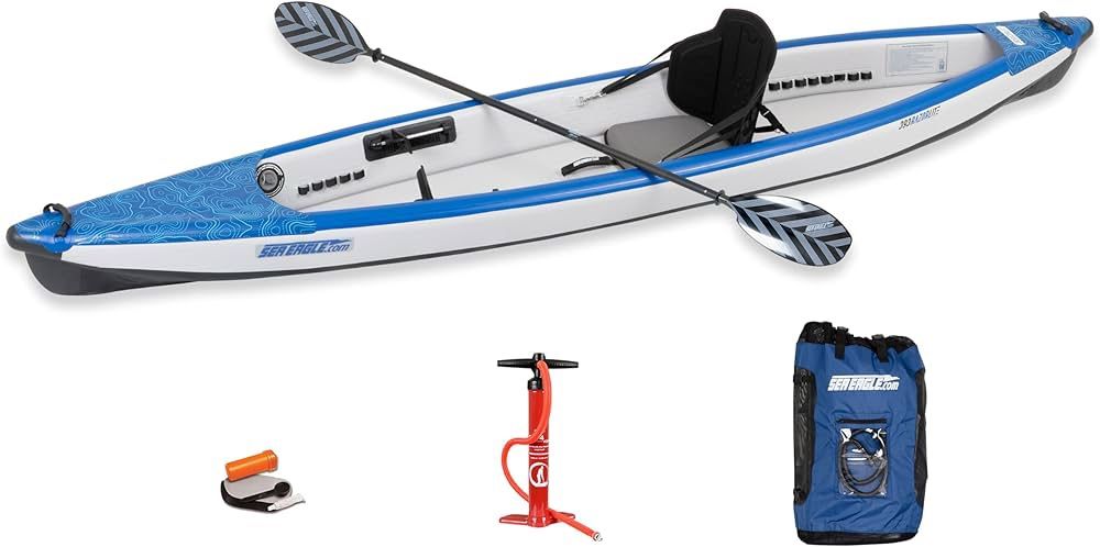 SeaEagle Inflatable 393RL Pro Kayak (razorlite, solo, drop stitch)