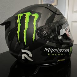 MONSTER ENERGY HJC RPHA 12 FULL FACE HELMET