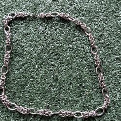 Bob Wired Inspired Necklace Silver 