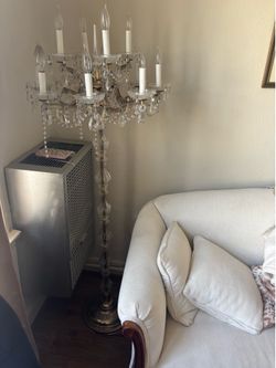 Vintage chandelier lamp
