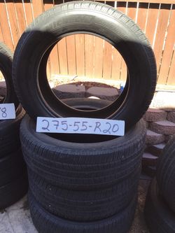 Michelin Defender Tires 275/55R20