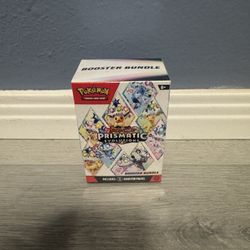 Pokemon Prismatic Evolution Booster Bundle 