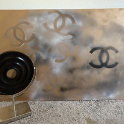 Canvas Picture & Sculpture Set 