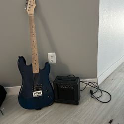 Davidson Kids Guitar Custom Blue Streak 