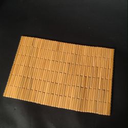 Set of 4 Bamboo Two-Tone Flexible Placemats – 18”x12”