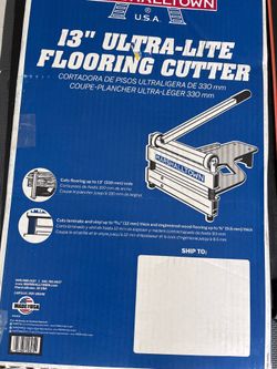Flooring cutter