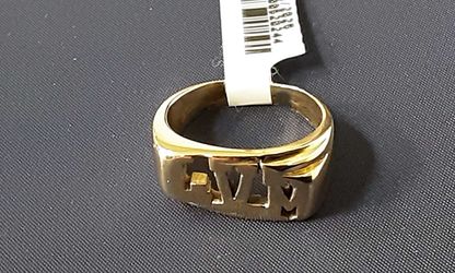 Yellow Gold 14k (.585) 8.4 grams Size 6