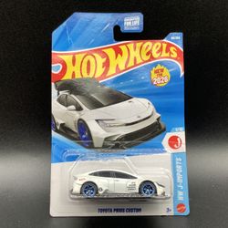 Hot Wheels 2026 Mainline HW J-Imports Toyota Prius Custom No Roof Rack White #60