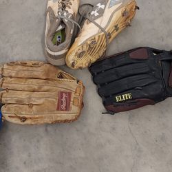 Cleats And Gloves