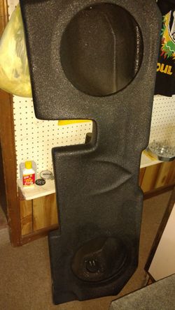 Custom fiberglass 12 inch Dodge ram 12 box... perfect