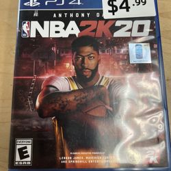 PS4 NBA2K20