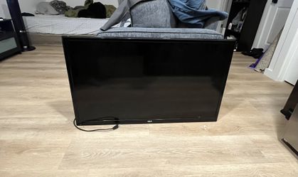 45 Inch RCA TV with Wall Mount Attached