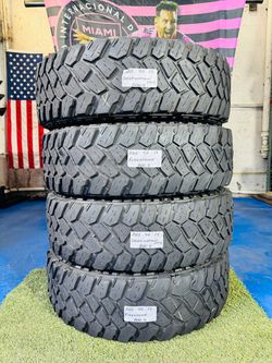 ✅ 4 USED TIRES LT255/75R17 FIRESTONE DESTINATION MT2 MUD TERRAIN OFF-ROAD 255 75 17