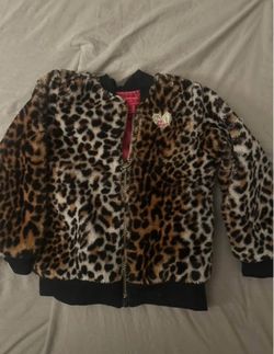 Toddler Leopard Jacket - Betsey Johnson