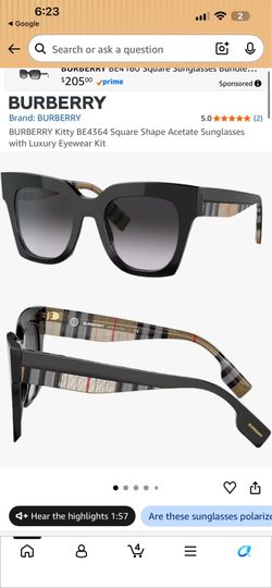 Burberry glasses