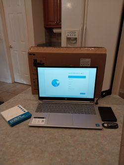HP Laptop Silver with Intel Processor 15-fd0001dx