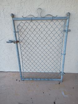 Galvanized Fence Gate Door 