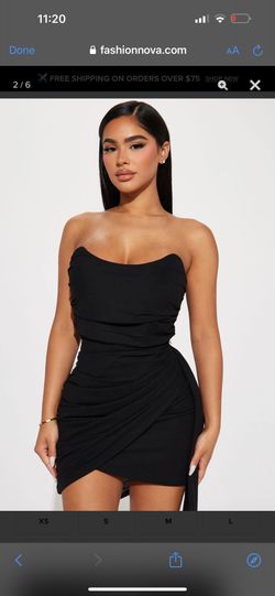 Black Mini Dress