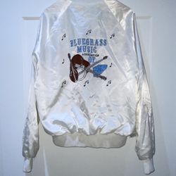 Vintage Bluegrass Satin Jacket