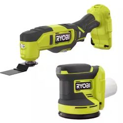 * NEW IN BOX* Ryobi One+ 18v Oscillating Multi-tool [PCL430] and 5in Random Orbit Sander