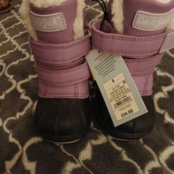Brand New Girls Snow Boots, Size 5