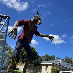 New 9.5ft Werewolf From Home Depot 9 Foot Tall