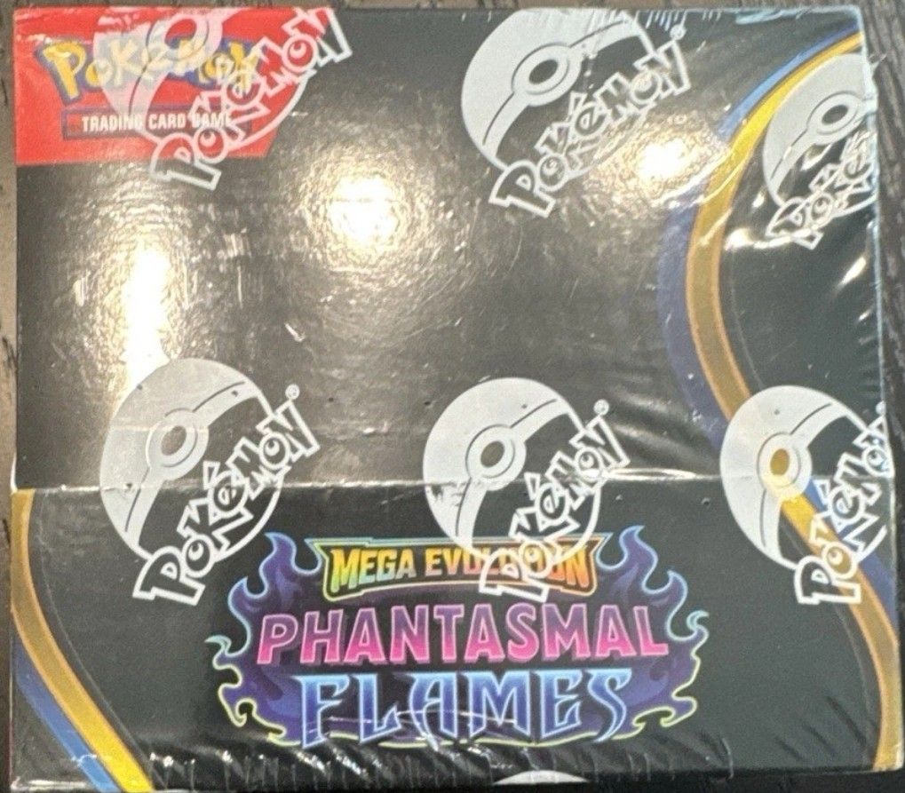 Pokemon TCG Mega Evolution Phantasmal Flames Booster Box Sealed
