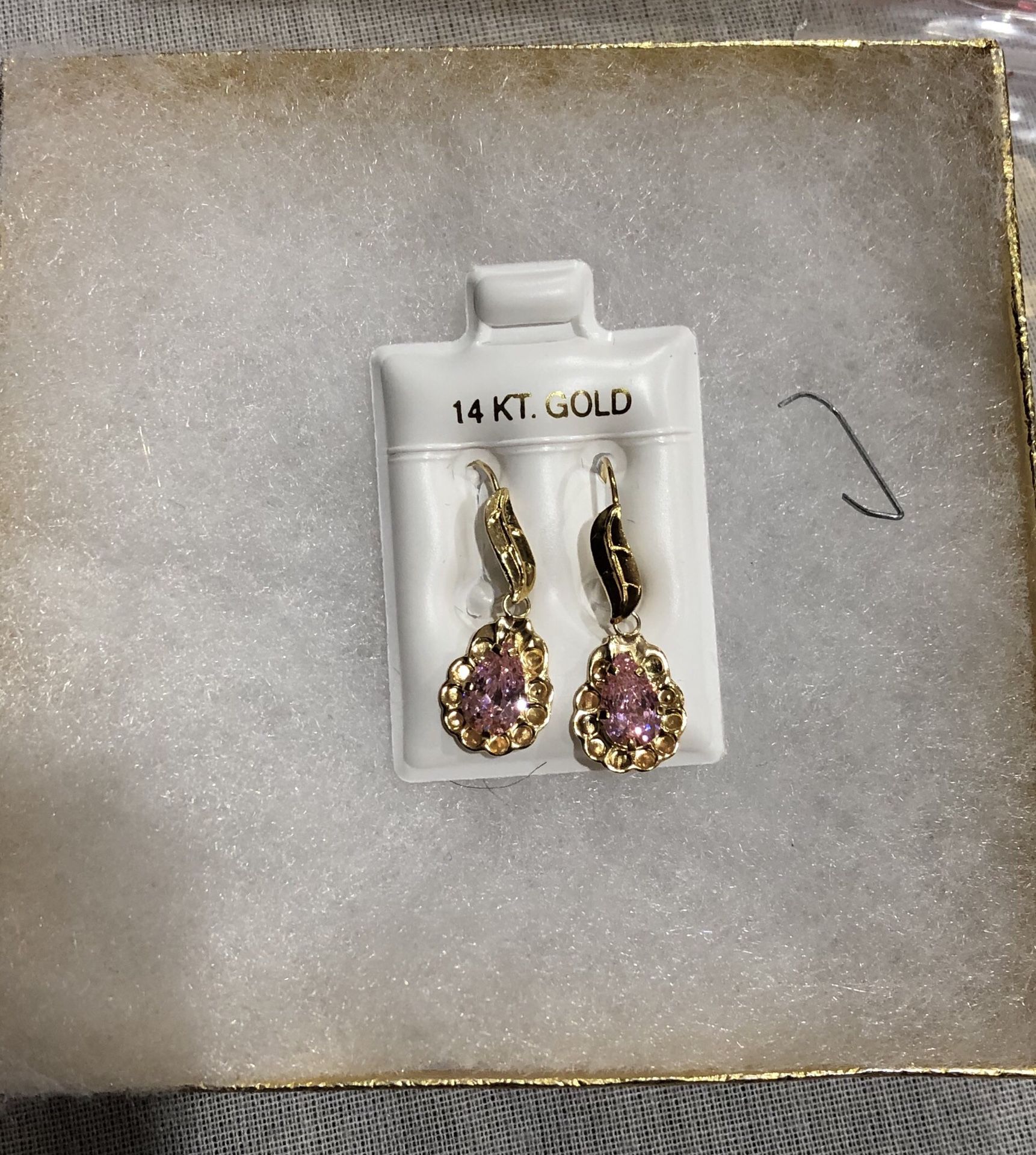 14kt Italian Gold Earrings $75