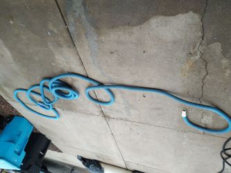 Blue Flexible Vacuum Hose with Connector