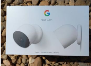Nest Google security cameras, out door, in door