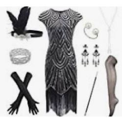 Brand New Dress, With Accessories.