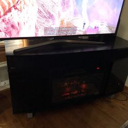 Fireplace entertainment center