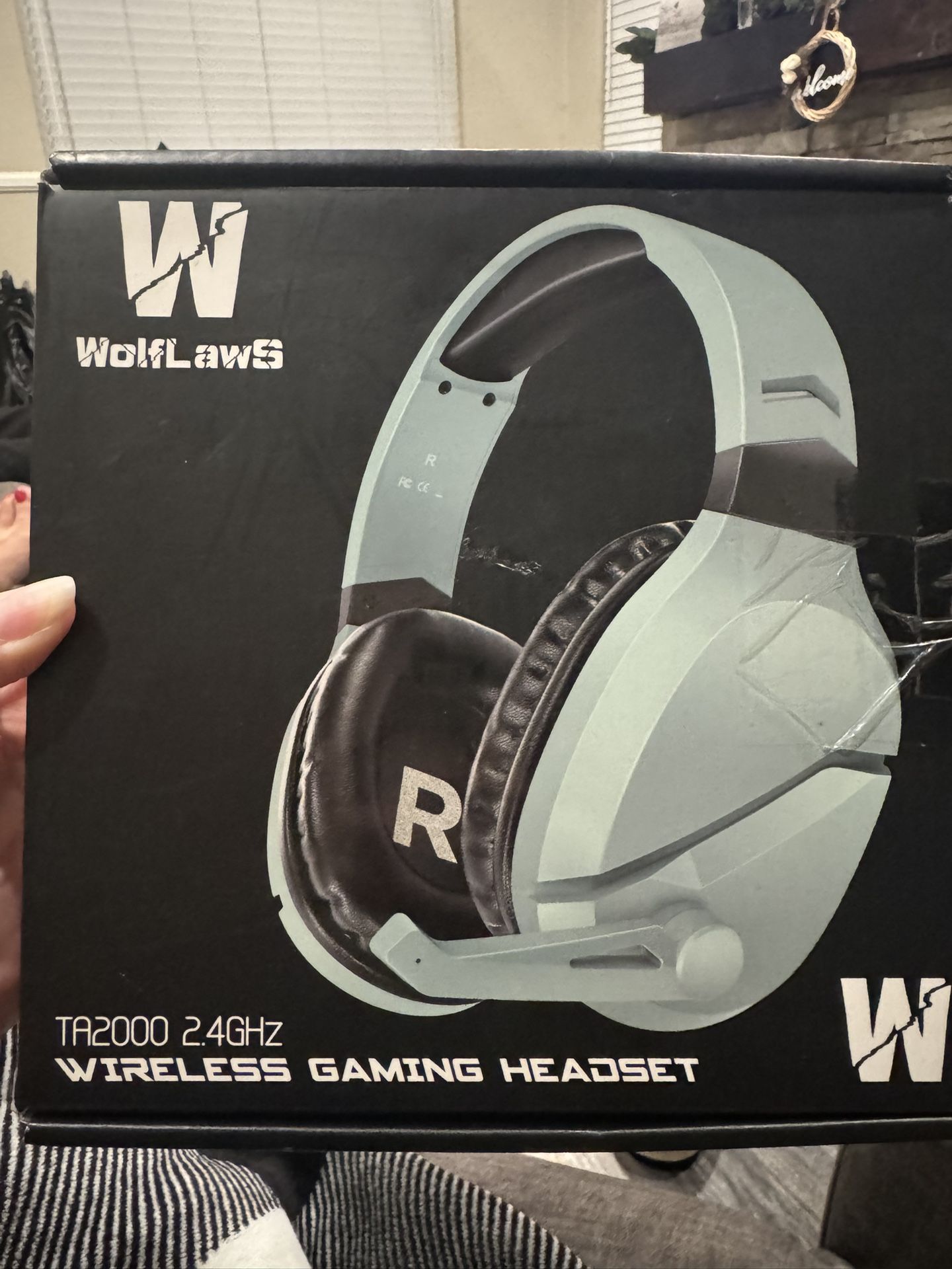 WolfLaws Wireless Gaming Headset TA2000 – New