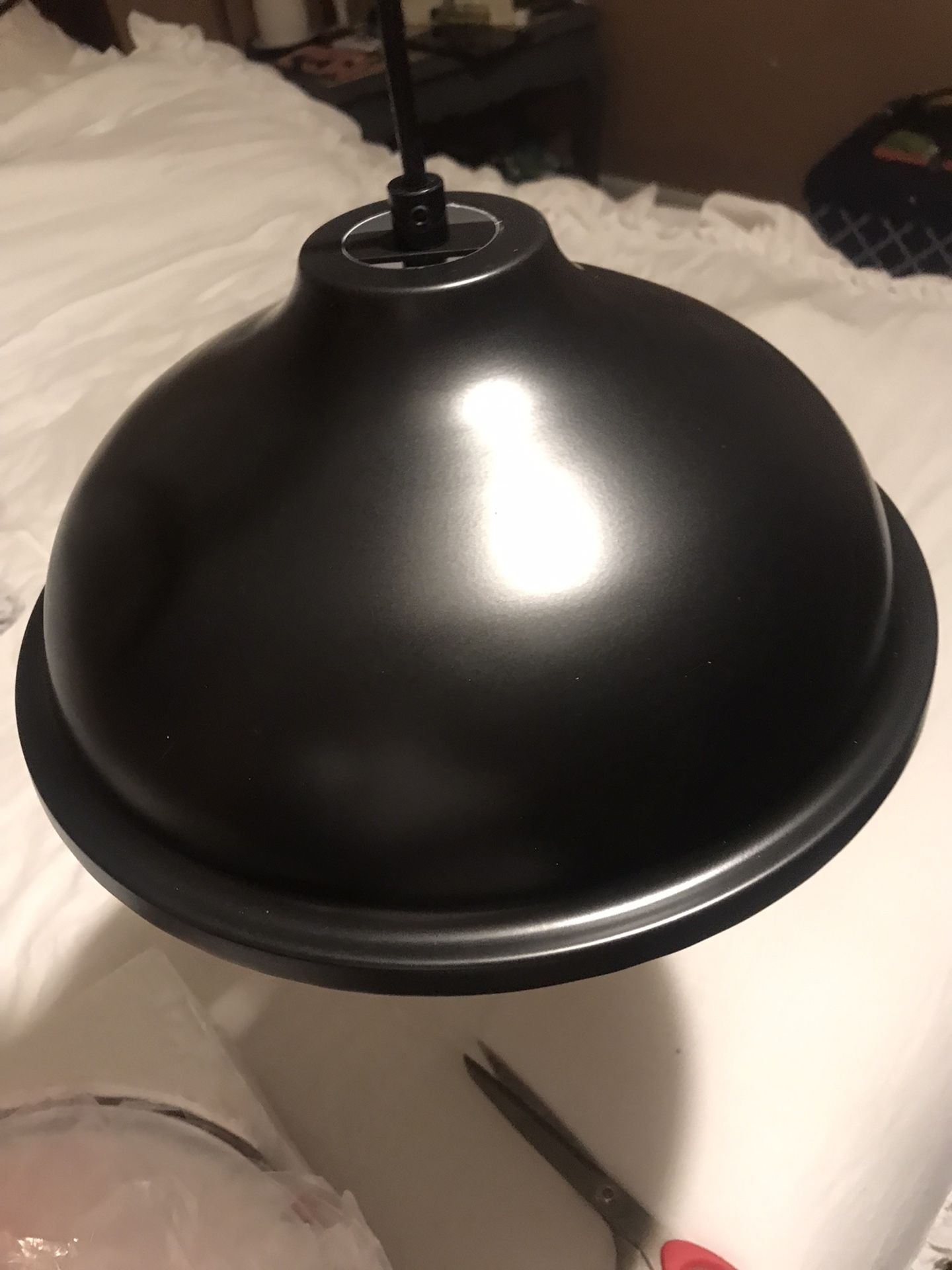 Metal Matte Black Pendant Hanging Lights