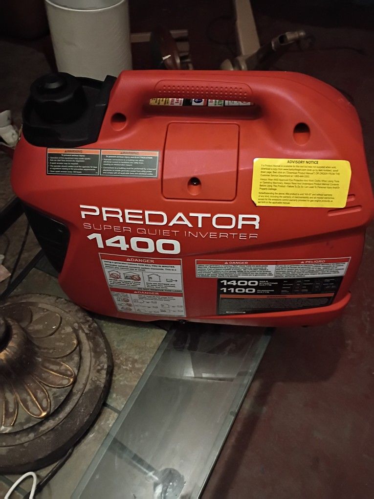 Predator 1400 Super Quiet Generator
