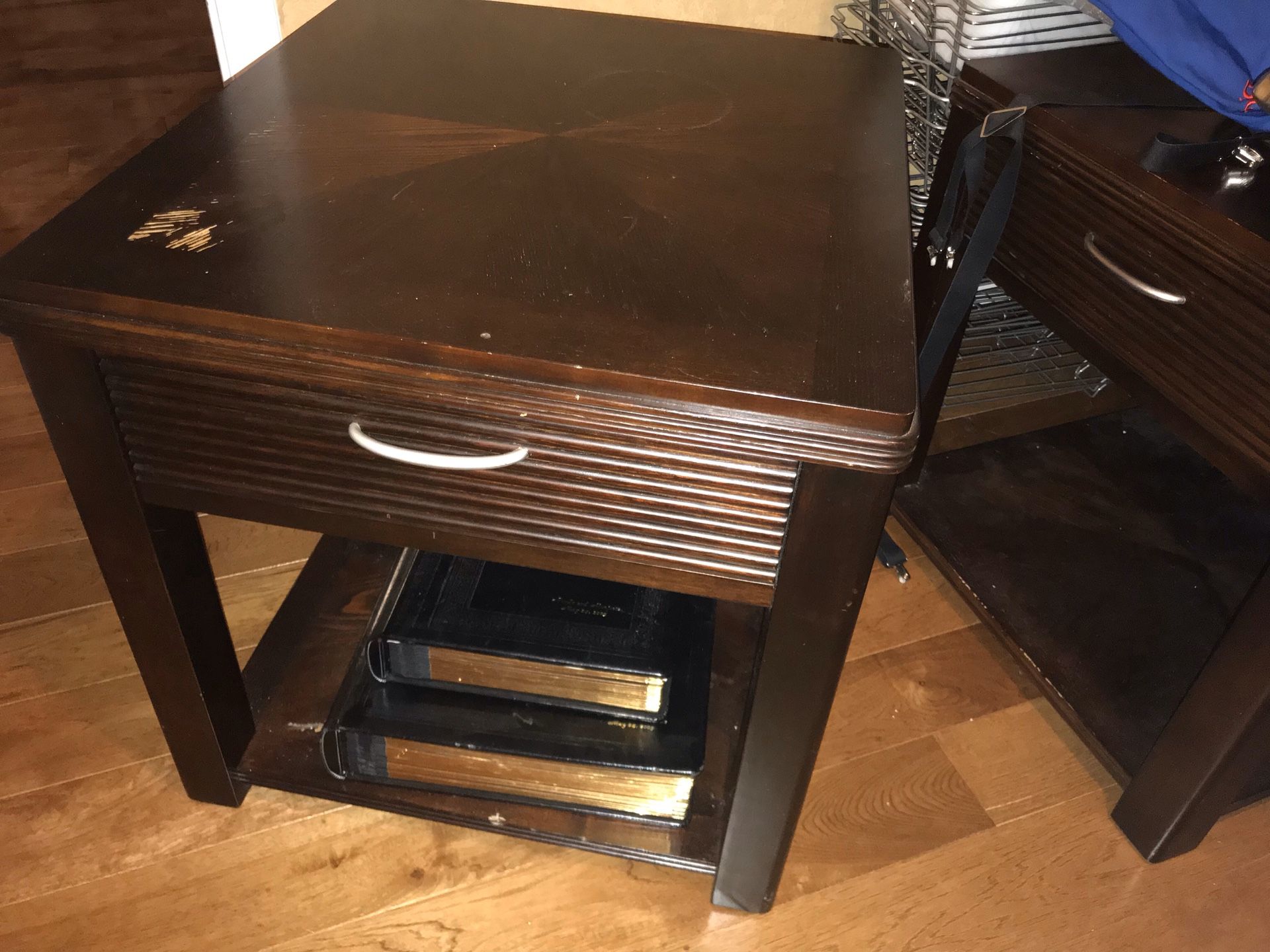 Side table with drawer