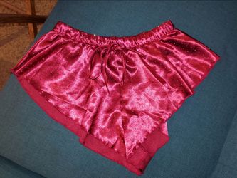 *NWOT* Mapalé Satiny Rhinestone Cheeky Bottom Lingerie Shorts- size S