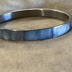 Mother Of Pearl Bangle Bracelet 