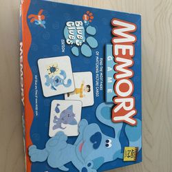 Children’s Blue Clues Memory Game