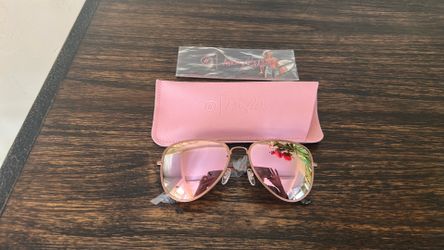 Blenders smaller frame aviators pink/rose gold