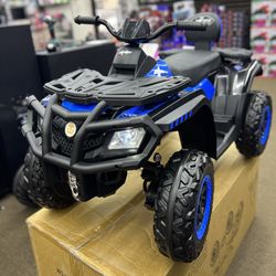 🔥Christmas  Offer 🔥‼️ ⚡️24V ATV for kids with Rubber Tires | Leather Seat | Remote Control | 4X4⚡️