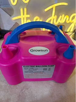 Grow Sun Electric Balloon Pump